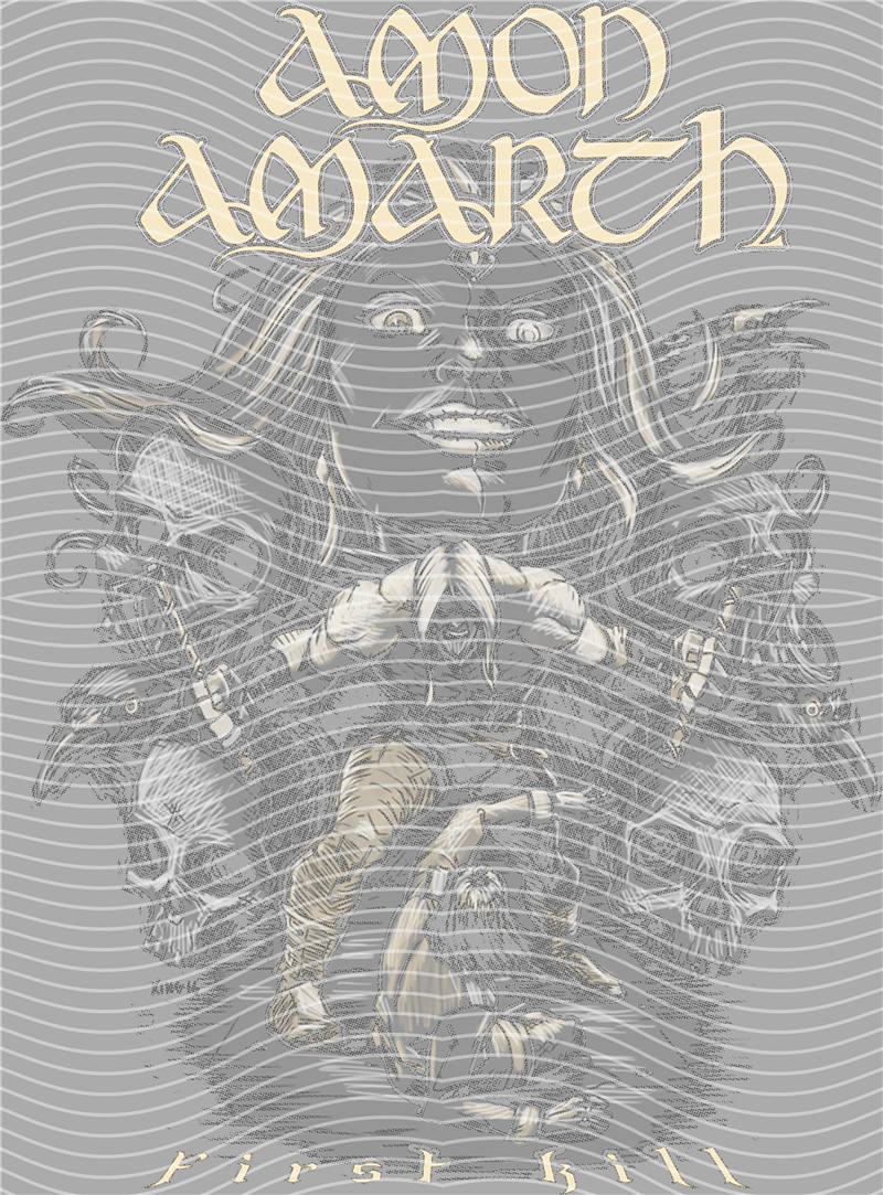 Metal band half tone-MB 177